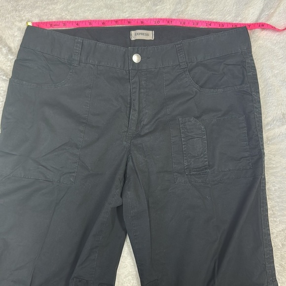 Express Black Wide Leg Pants High Waisted - Picture 6 of 11